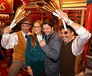 Schauspielerin Doreen Dietel bei der Premiere von Circus Roncalli in München (©Foto: Martin Schmitz)